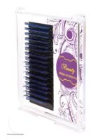 مژه‌ بیوتی آمبره‌ رنگی پایه‌ مشکی