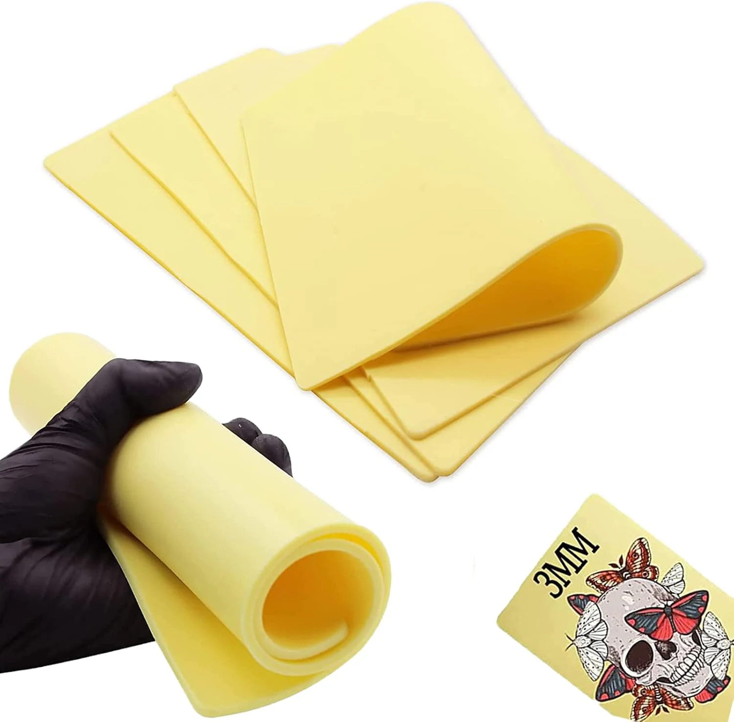 EZ Tattoo practice skin-3m-2 پوست مصنوعی EZ - Image 1