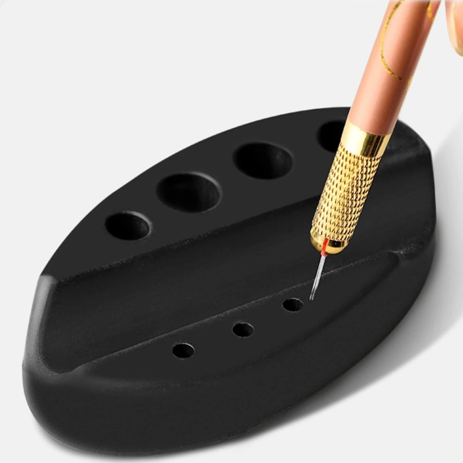 Tattoo ink tray stand استند سیلیکونی مخصوص دستگاه تاتو و تشتک رنگ - Image 1