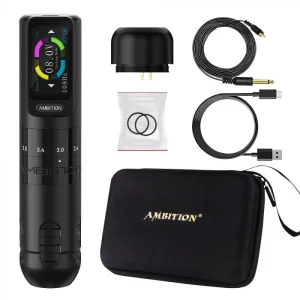 Ambition Seher - Black -Rechargeable Tattoo Pen-2