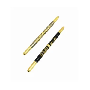 Double-ended microblading pen