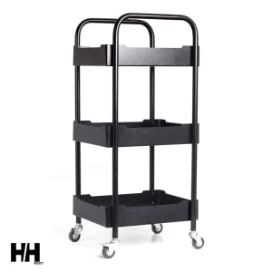 Hairdressing metal trolley