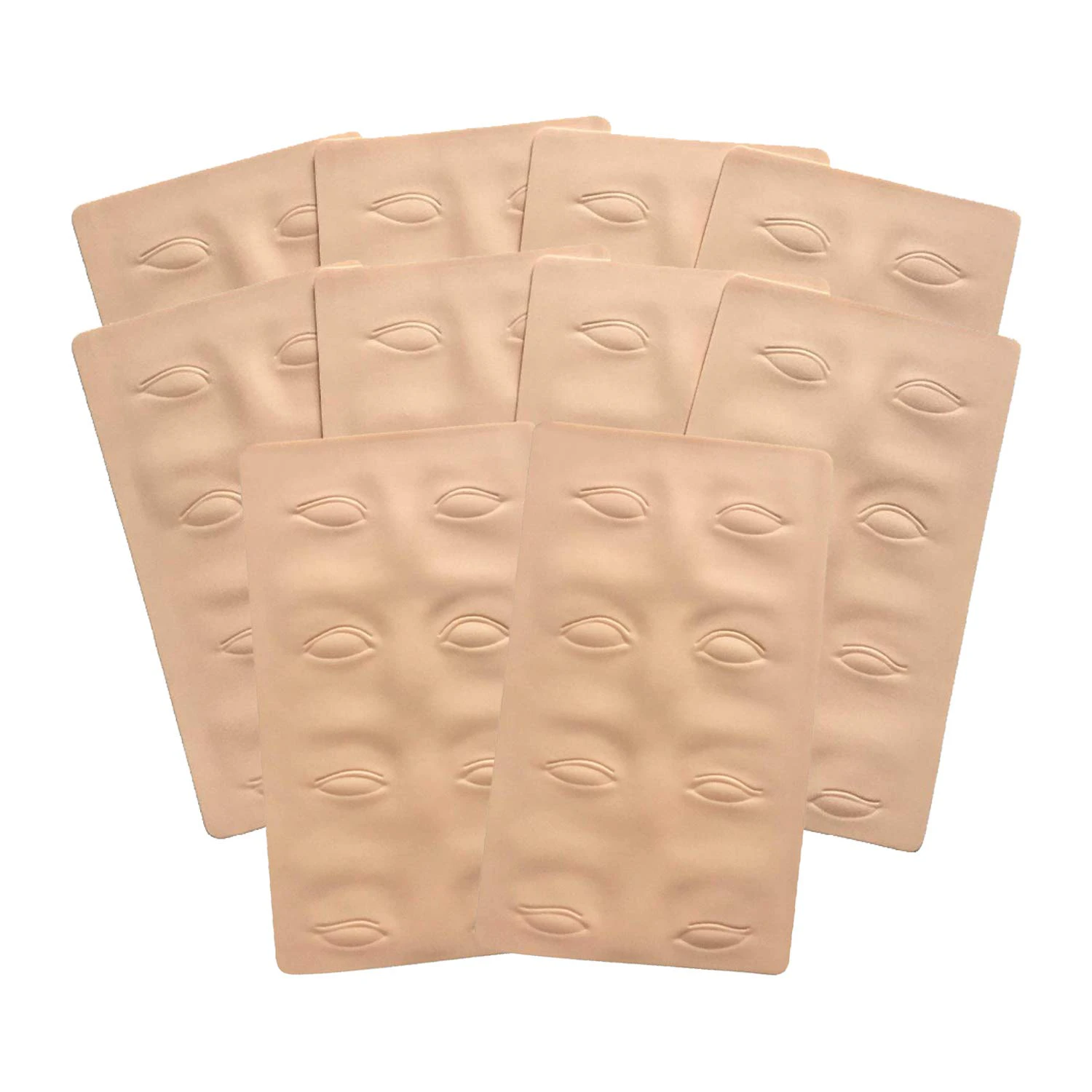 3D artificial eay tattoo practice-sheet