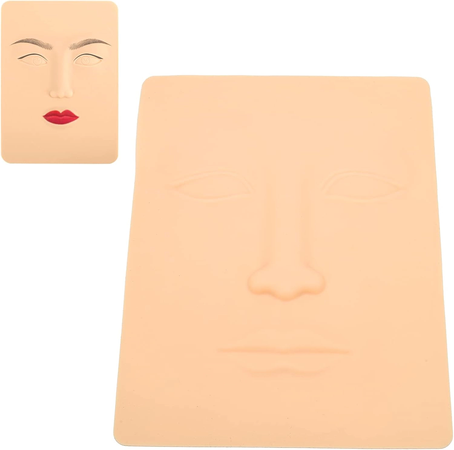 3D artificial full face tattoo practice-2