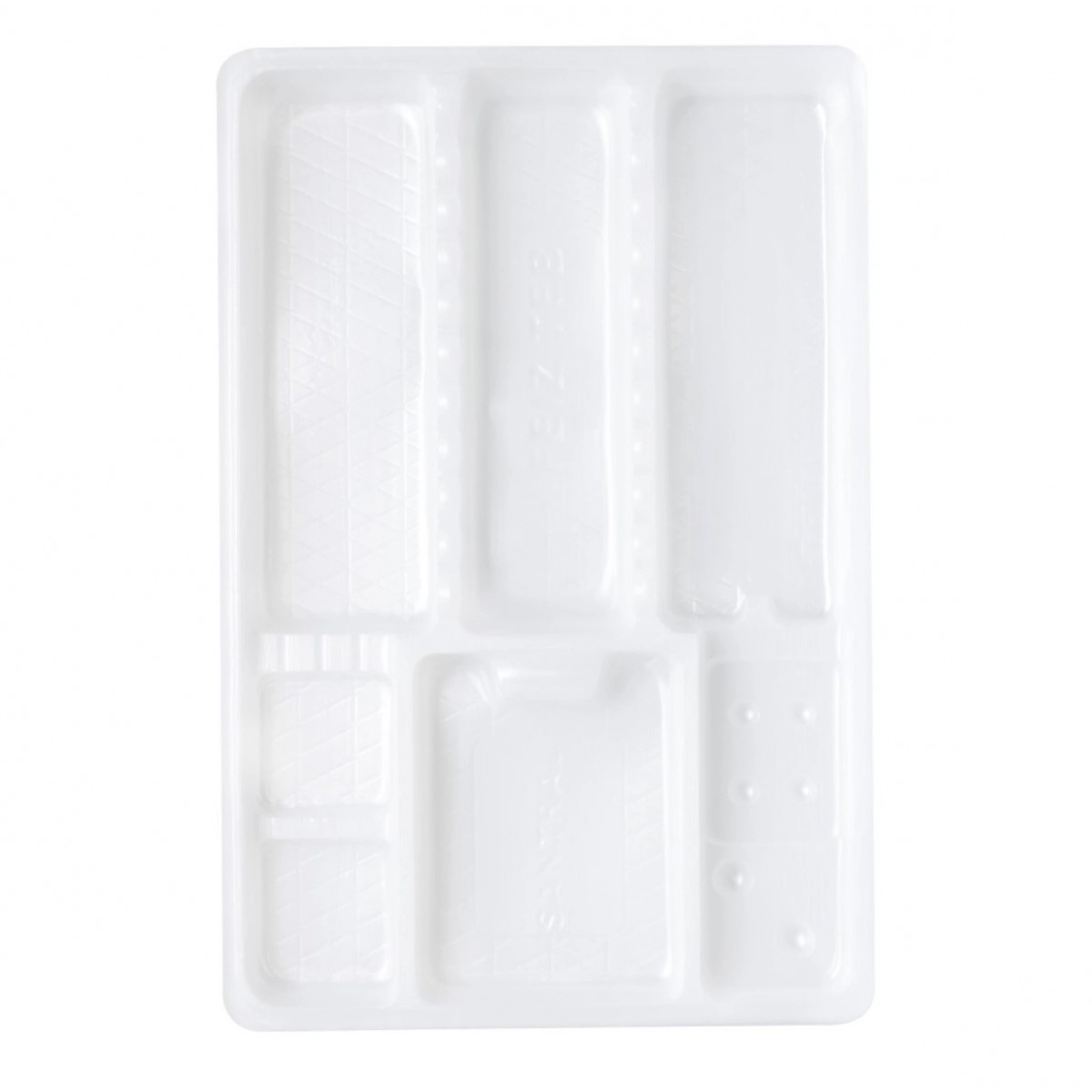 Disposable tray-white-2