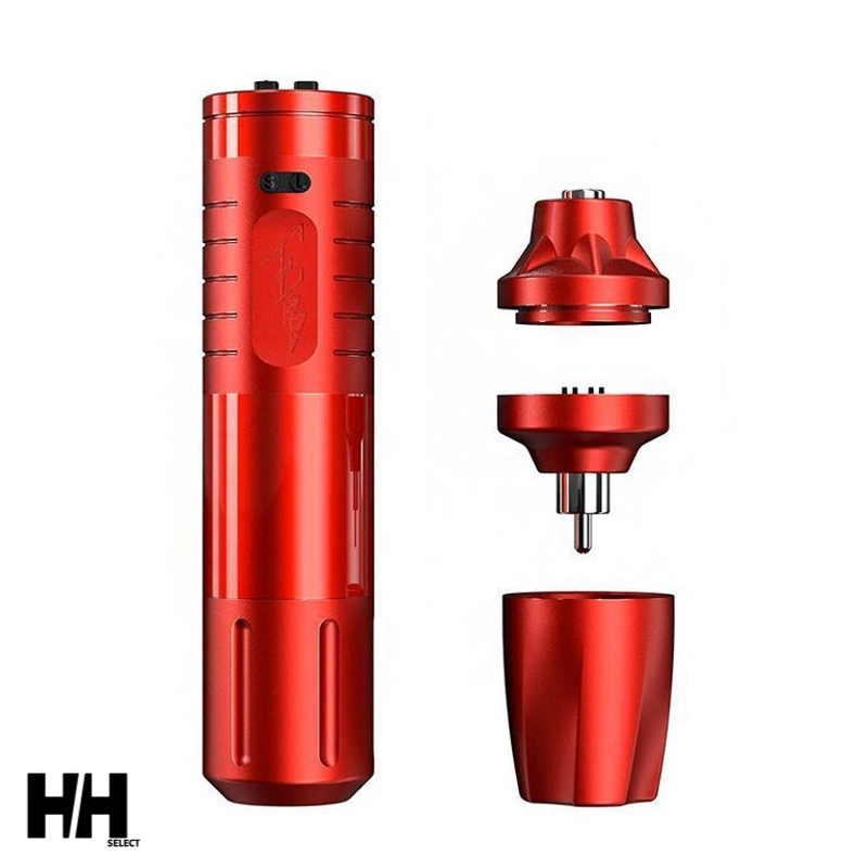 EZ EVO Tech-Red Rechargeable Tattoo Pen-2