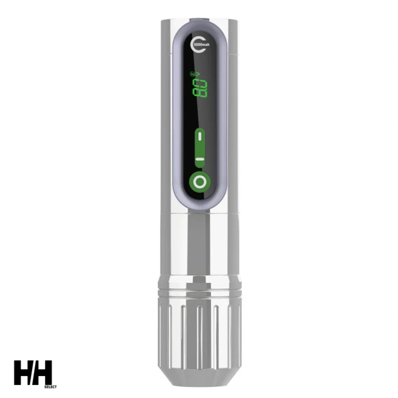 EZ P2 EPIC – Silver -Rechargeable Tattoo Pen