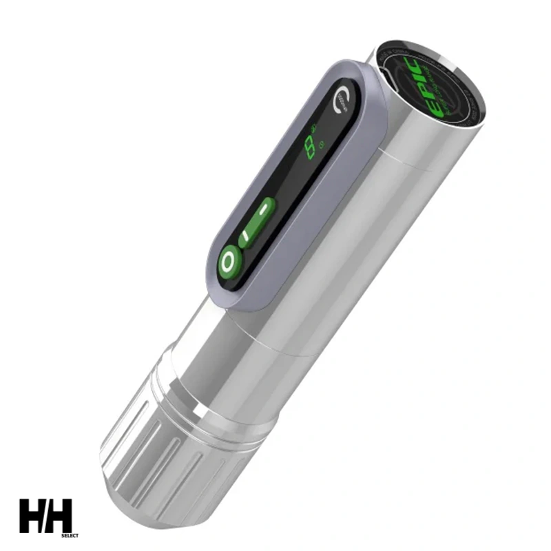 EZ P2 EPIC – Silver -Rechargeable Tattoo Pen-2