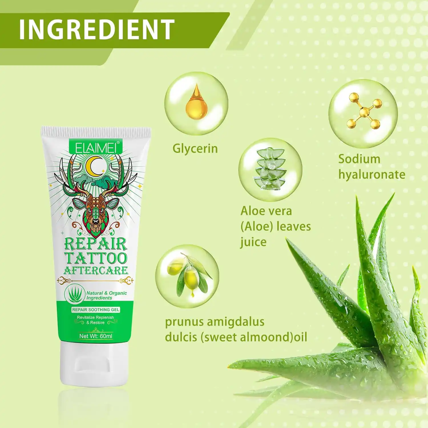 Elalmel After Tattoo Care Gel-4