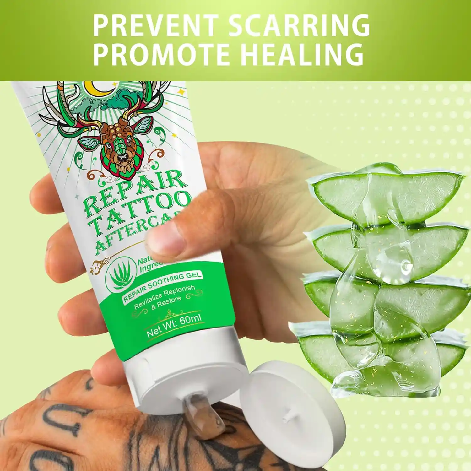 Elalmel After Tattoo Care Gel-6