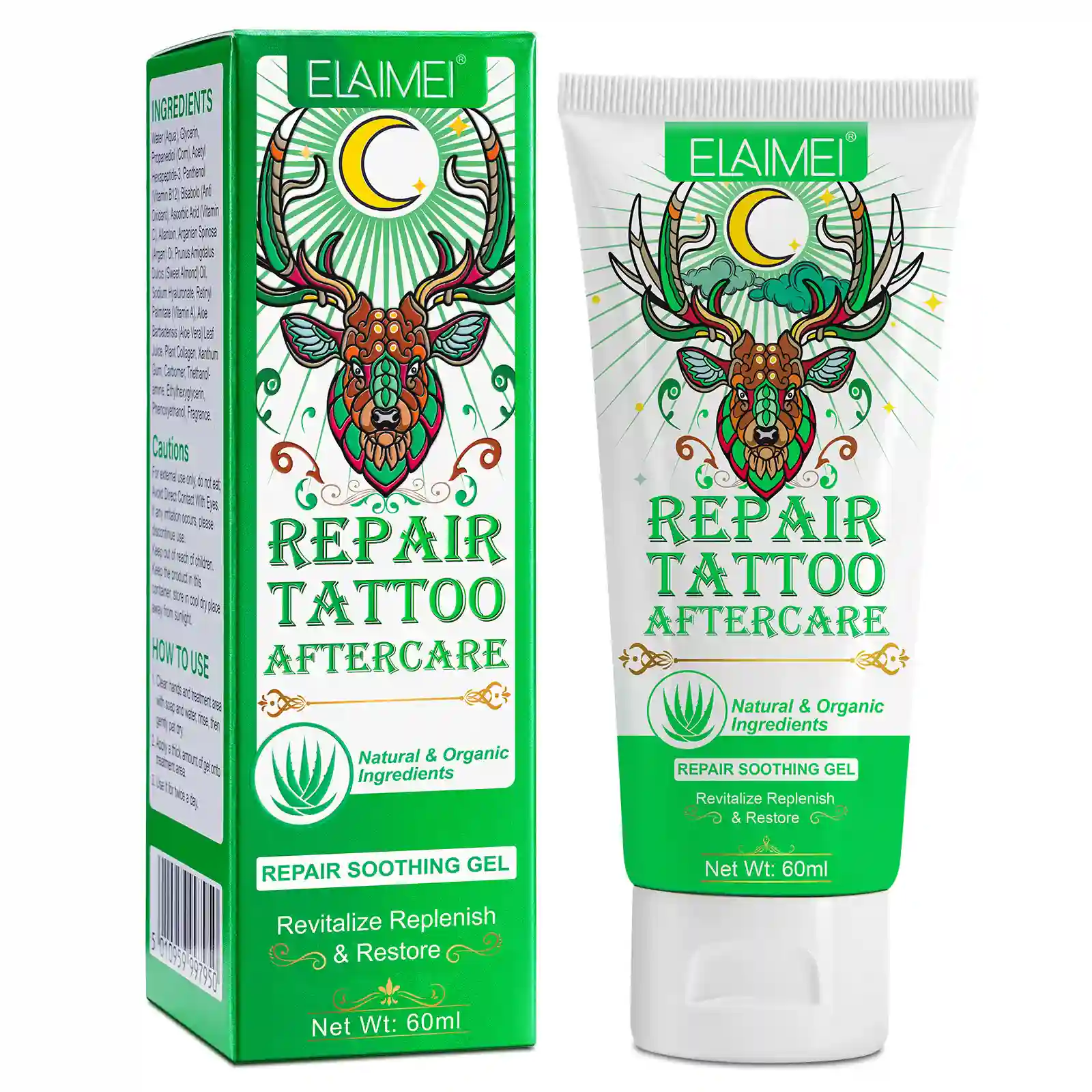 Elalmel After Tattoo Care Gel-7