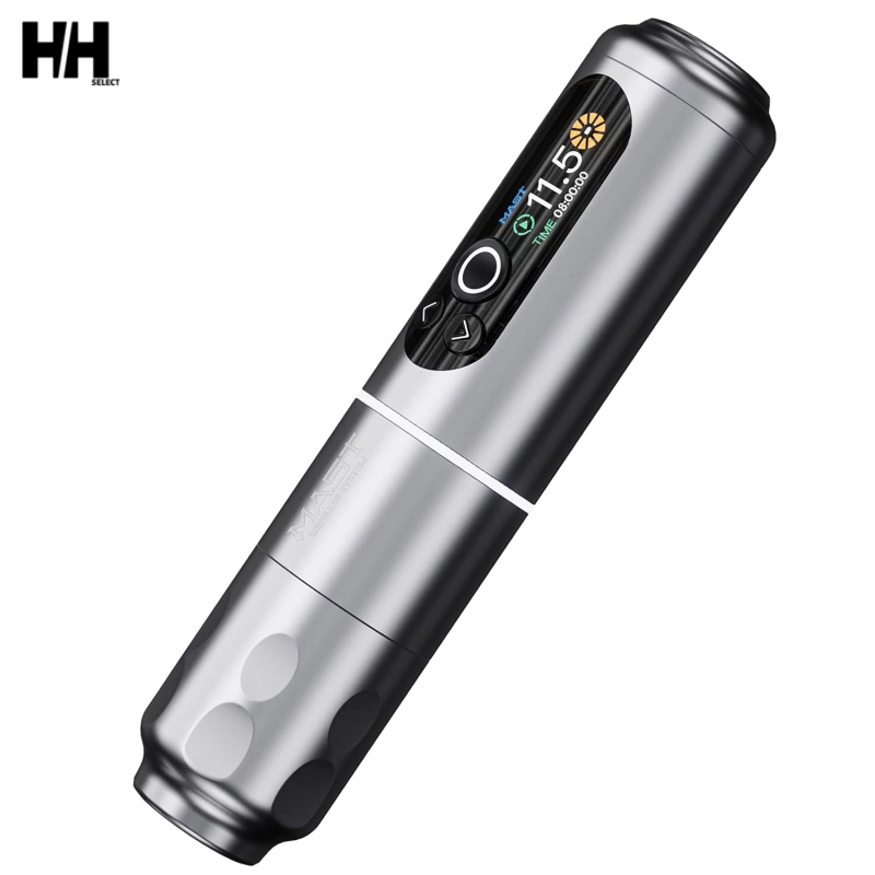 Mast Archer 2 – Silver -Rechargeable Tattoo Pen