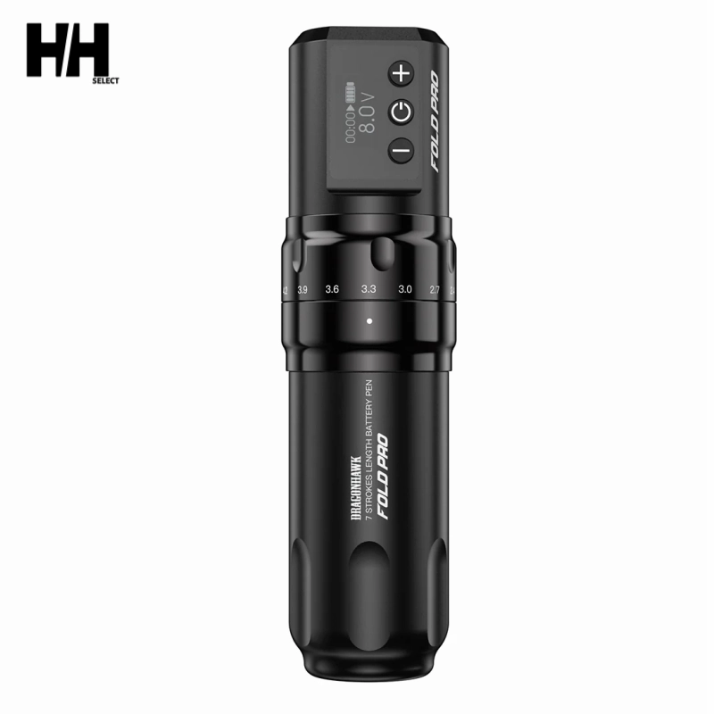 Mast FOLD PRO – Black -Rechargeable Tattoo Pen-5