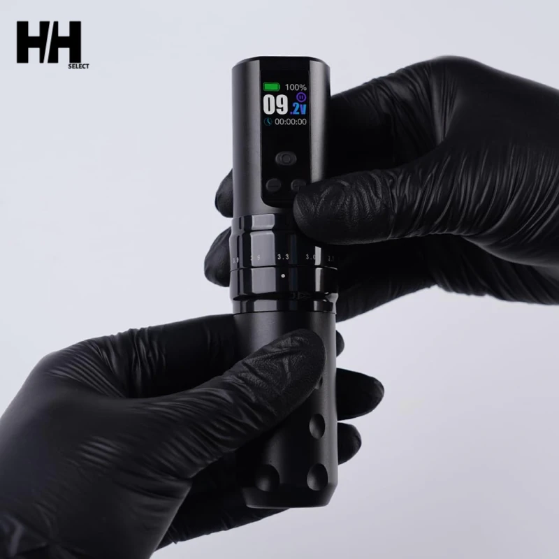 Mast FOLD PRO2 – Black -Rechargeable Tattoo Pen-2