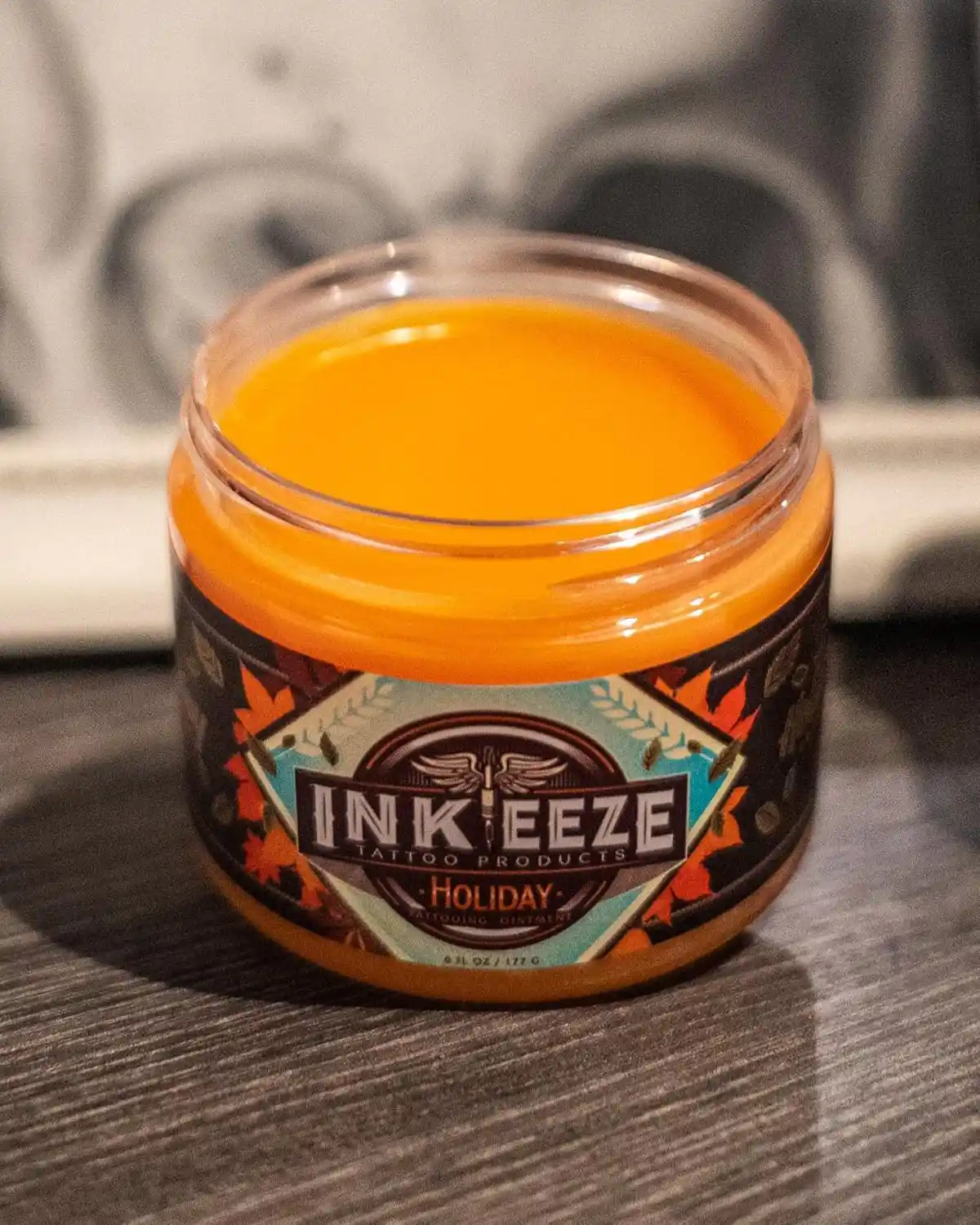 Orange INK-EEZE Tattoo cream