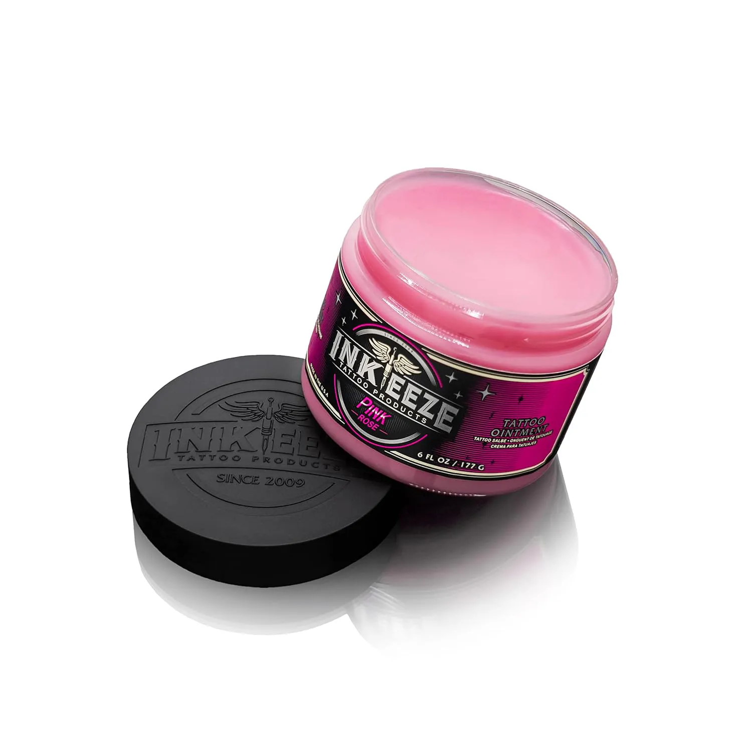 Pink INK-EEZE Tattoo cream