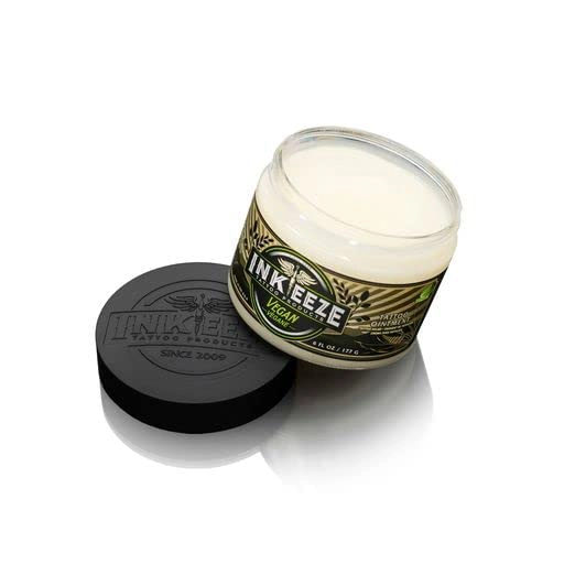 White INK-EEZE Tattoo cream