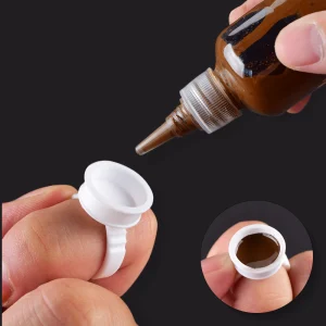 Finger tattoo ink tray
