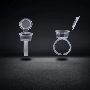 Tattoo finger paint tray with lid-2